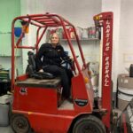 George Purchases A Forklift. "Mum, You Drive It"