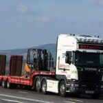 DM Forklifts Tractor Unit & Tri-Axle Trailer Combination
